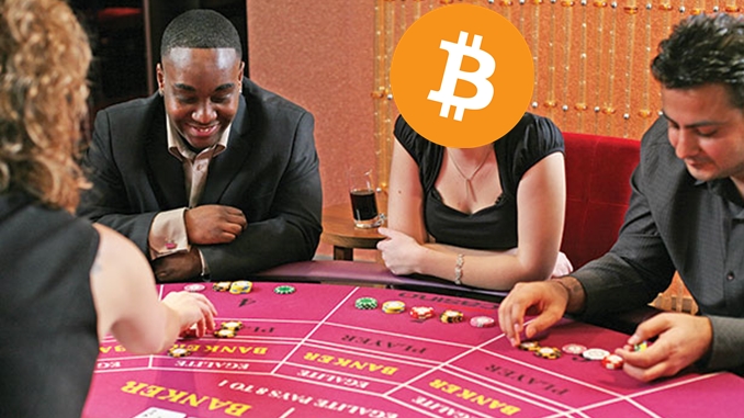 Bitcoin ile Baccarat